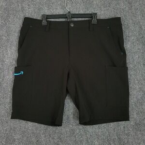 Amazon Shorts Mens‎ Medium Black Luly Yang Cargo Pocket Working Driver Size XL